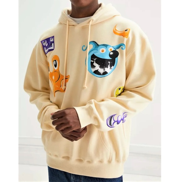 Urban Outfitters Other - KENNY SCHARF x Urban Outfitters 'Multi Faces', 2021 Printed Art Hoodie